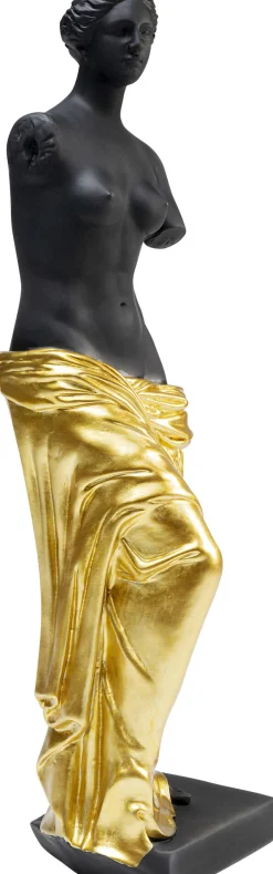 Best KARE Design Figurka dekoracyjna Classic Beauty 14x48 cm czarno-złota - KARE