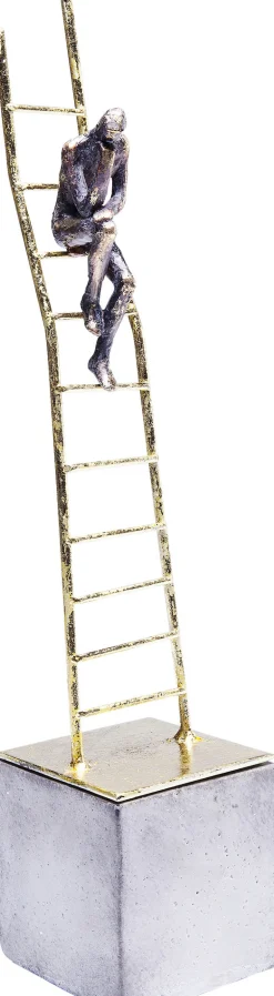 Sale KARE Design Figurka dekoracyjna Climbing Man 9x41 cm - KARE