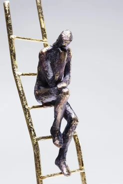 Sale KARE Design Figurka dekoracyjna Climbing Man 9x41 cm - KARE