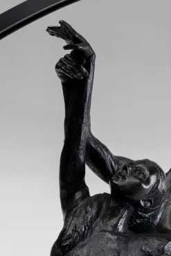 Hot KARE Design Figurka dekoracyjna czarna tancerze w okręgu 35x45 cm - KARE