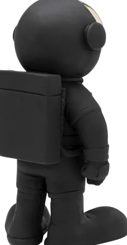 Hot KARE Design Figurka dekoracyjna czarna astronauta 17x27 cm - KARE