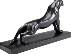 New KARE Design Figurka dekoracyjna czarne pantera nowoczesna 35x19 cm - KARE