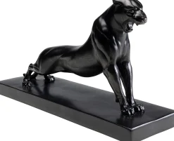 New KARE Design Figurka dekoracyjna czarne pantera nowoczesna 35x19 cm - KARE