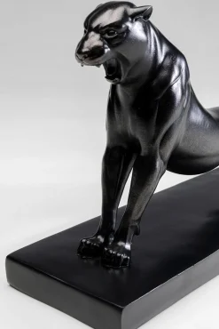 New KARE Design Figurka dekoracyjna czarne pantera nowoczesna 35x19 cm - KARE
