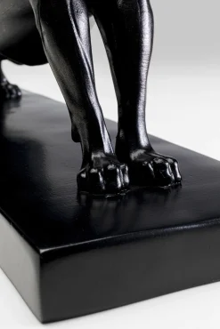 New KARE Design Figurka dekoracyjna czarne pantera nowoczesna 35x19 cm - KARE