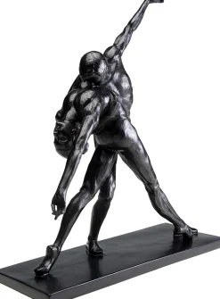 New KARE Design Figurka dekoracyjna czarna tancerze 34x38 cm - KARE