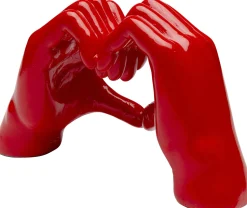 Online KARE Design Figurka dekoracyjna czerwona motyw serca 20x12 cm - KARE