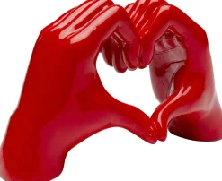 Online KARE Design Figurka dekoracyjna czerwona motyw serca 20x12 cm - KARE