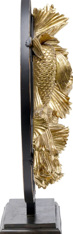 Fashion KARE Design Figurka dekoracyjna Dancing Betta Fishes 58x65 cm złota - KARE