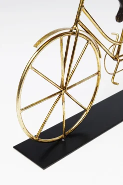 Discount KARE Design Figurka dekoracyjna Dog with Bicycle 44x36 cm - KARE