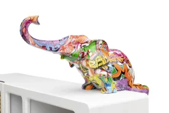 Online KARE Design Figurka dekoracyjna Elefant Zirkus Graffiti (2-set) - KARE