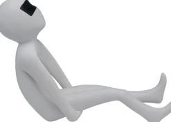 Hot KARE Design Figurka dekoracyjna Espera 54x40 cm biała - KARE