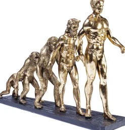 Online KARE Design Figurka dekoracyjna Evolution 58x43 cm złota - KARE