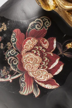 Outlet KARE Design Figurka dekoracyjna Flower Skull 24x22 cm - KARE