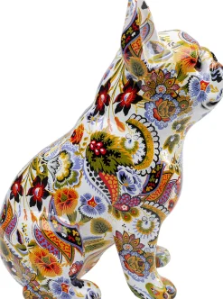 Outlet KARE Design Figurka dekoracyjna French Bulldog 13x30 cm kolorowa - KARE