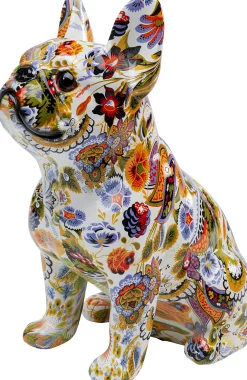 Outlet KARE Design Figurka dekoracyjna French Bulldog 13x30 cm kolorowa - KARE