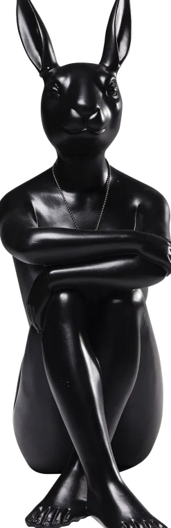 Sale KARE Design Figurka dekoracyjna Gangster Rabbit 26x39 cm czarna - KARE