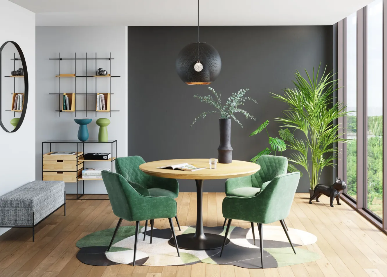 Discount KARE Design Figurka dekoracyjna Gangster French Bulldog 50x40 cm - KARE