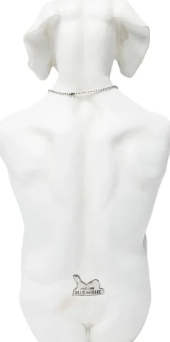 Outlet KARE Design Figurka dekoracyjna Gangster Dog 26x33 cm kremowa - KARE