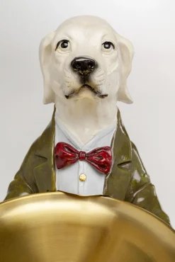 Best KARE Design Figurka dekoracyjna Gentleman Dog Tray 43cm - KARE