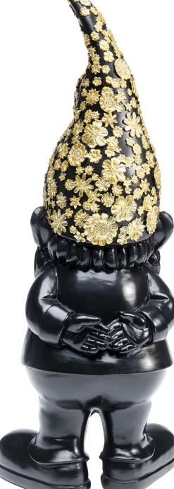 Online KARE Design Figurka dekoracyjna Gnome Standing 10x30 cm czarno-złota - KARE