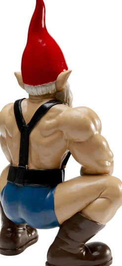 Fashion KARE Design Figurka dekoracyjna Gnome Muscle 48cm - KARE