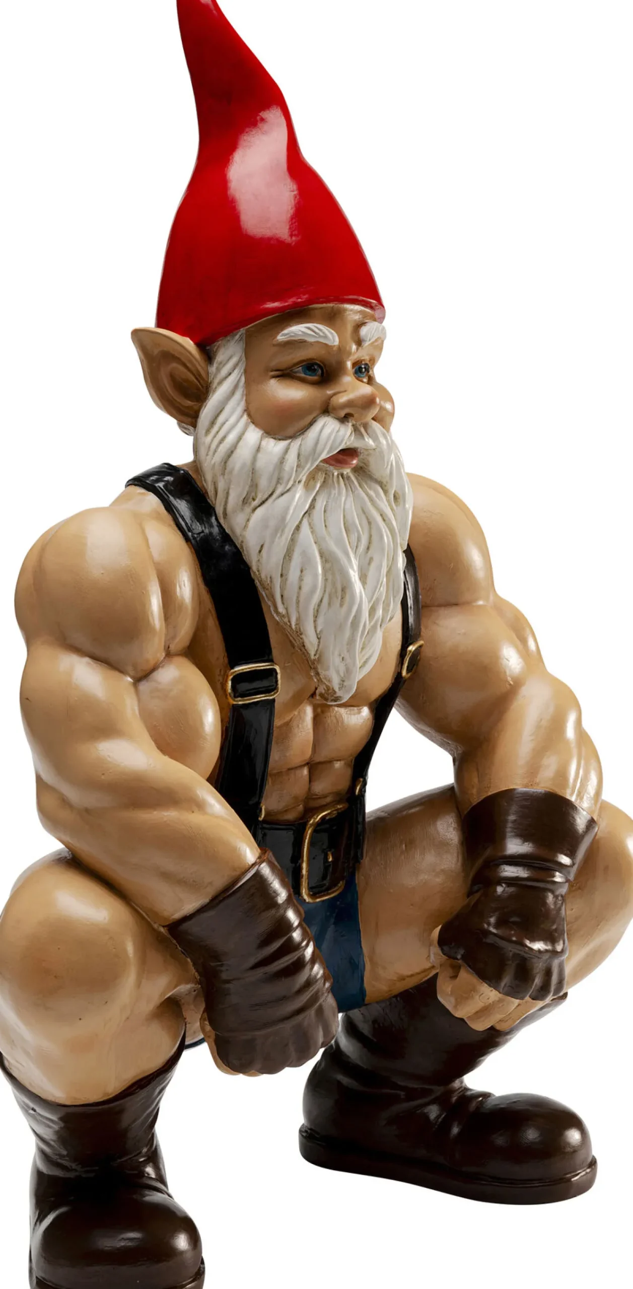 Fashion KARE Design Figurka dekoracyjna Gnome Muscle 48cm - KARE