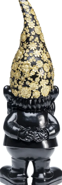 Online KARE Design Figurka dekoracyjna Gnome Standing 20x61 cm czarno-złota - KARE