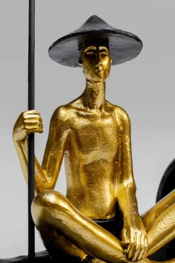 Clearance KARE Design Figurka dekoracyjna Gondolier 18x17 cm czarno-złota - KARE