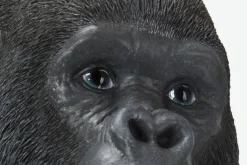 Sale KARE Design Figurka dekoracyjna Gorilla 30x39 cm czarna - KARE