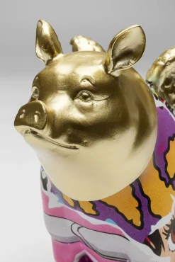Sale KARE Design Figurka dekoracyjna Graffiti Flying Pig 16cm - KARE