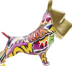 Clearance KARE Design Figurka dekoracyjna Graffiti Pixel Dog 35cm - KARE