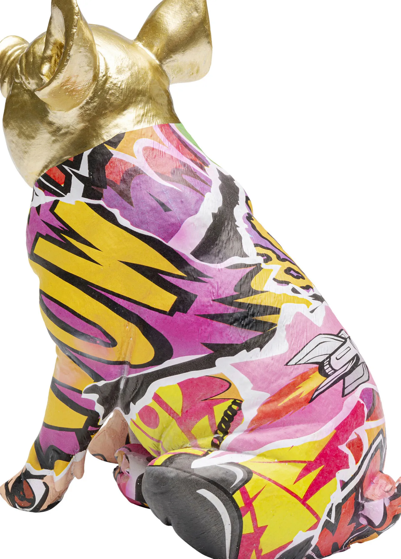Fashion KARE Design Figurka dekoracyjna Graffiti Pig 20cm - KARE