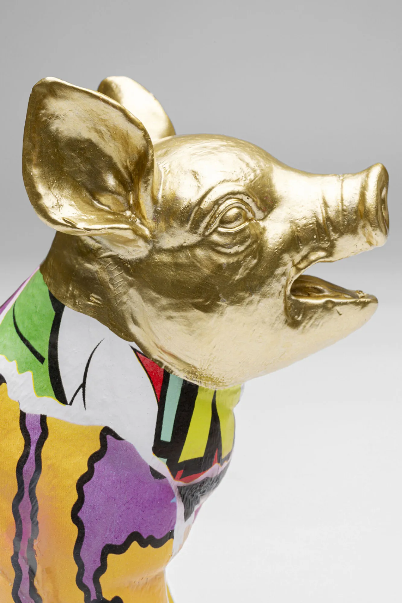 Fashion KARE Design Figurka dekoracyjna Graffiti Pig 20cm - KARE