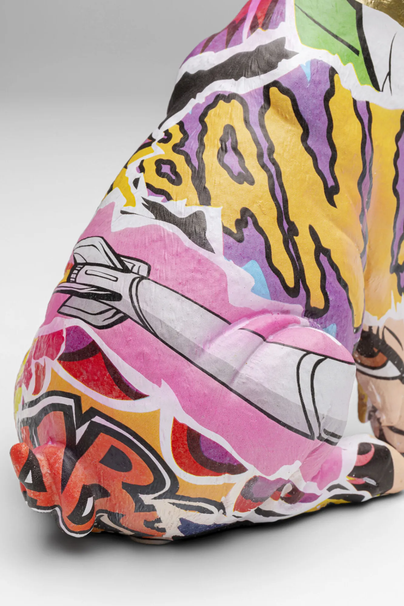 Fashion KARE Design Figurka dekoracyjna Graffiti Pig 20cm - KARE