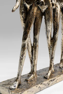 Outlet KARE Design Figurka dekoracyjna Hand In Hand 30x27 cm złota - KARE