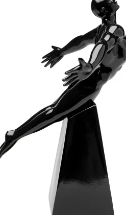 Clearance KARE Design Figurka dekoracyjna Jumper czarna 37cm - KARE