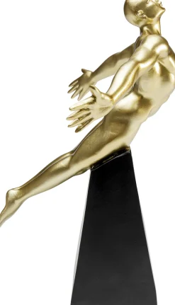 Hot KARE Design Figurka dekoracyjna Jumper złota 37cm - KARE