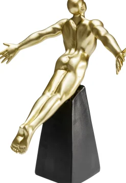Hot KARE Design Figurka dekoracyjna Jumper złota 37cm - KARE