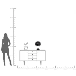 Best KARE Design Figurka dekoracyjna King Skull 32x49 cm czarna - KARE