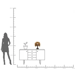 Discount KARE Design Figurka dekoracyjna King Skull 34x42 cm - KARE