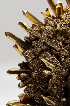 Discount KARE Design Figurka dekoracyjna King Skull 34x42 cm - KARE