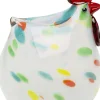 Discount KARE Design Figurka dekoracyjna kolorowa szklana kurka 15x18 cm - KARE