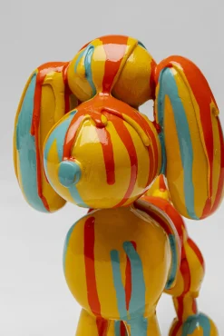 Clearance KARE Design Figurka dekoracyjna kolorowa pies pudel 16x17 cm - KARE