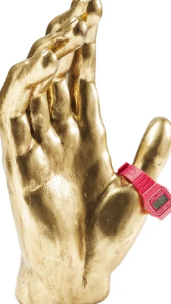 Clearance KARE Design Figurka dekoracyjna Mano 23x35 cm złota - KARE