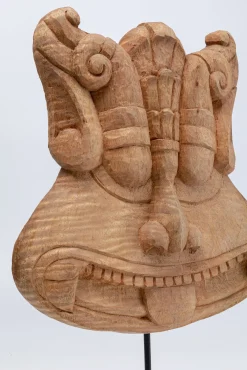 Discount KARE Design Figurka dekoracyjna Mask African 36x56 cm naturalna - KARE