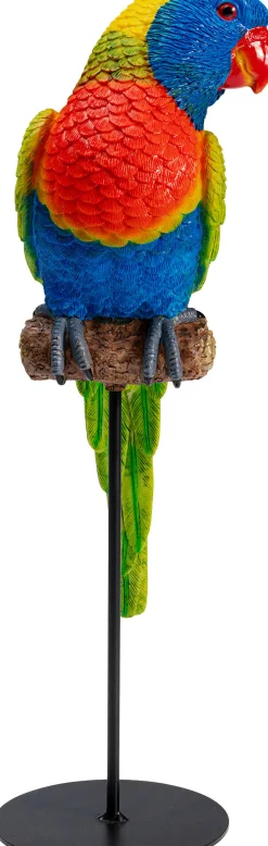 Sale KARE Design Figurka dekoracyjna Parrot Green 15x36 cm kolorowa - KARE
