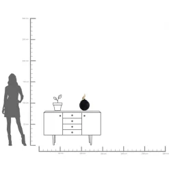 Online KARE Design Figurka dekoracyjna Parrot Ø26x40 cm czarno-złota - KARE