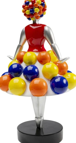 New KARE Design Figurka dekoracyjna primabalerina kolorowa 19x35 cm - KARE