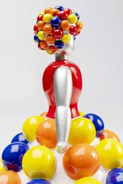 New KARE Design Figurka dekoracyjna primabalerina kolorowa 19x35 cm - KARE